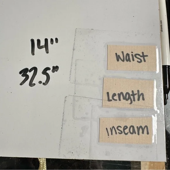 H&M Edition (2) Chocolate Brown Coated Leather Look Skirt- A Line Midi Length - Picture 9 of 9